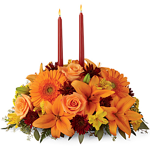The FTD® Bright Autumn™ Centerpiece