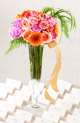 Celebrate with Us™ Card Table Arrangement - Click Image to Close