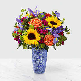 The FTD® Touch of Spring® Bouquet-VASE INCLUDED