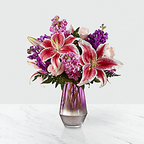 The FTD® Shimmer & Shine™ Bouquet-VASE INCLUDED