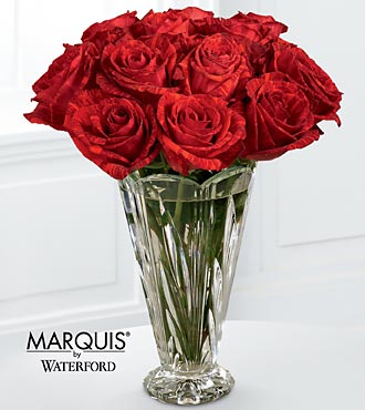 Classic Touch Rose Bouquet in Waterford